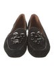 Donald Pliner Suede Crystal Embellishments Loafers