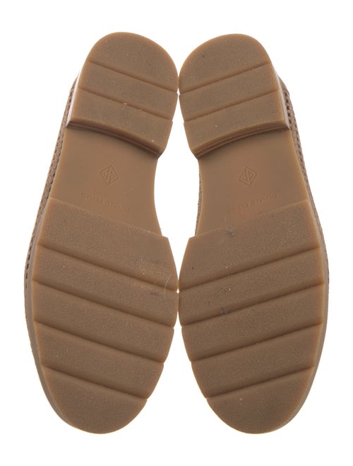 Donald Pliner Suede Tassel Accents Loafers