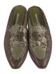 Donald Pliner Leather Animal Print Mules