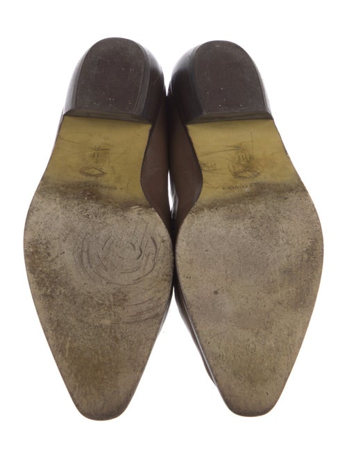 Donald Pliner Leather Animal Print Mules