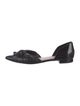 Donald Pliner Leather D'Orsay Flats