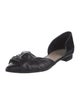 Donald Pliner Leather D'Orsay Flats