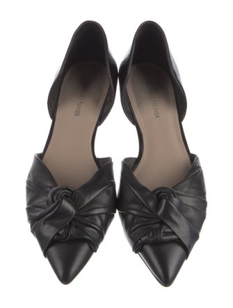 Donald Pliner Leather D'Orsay Flats