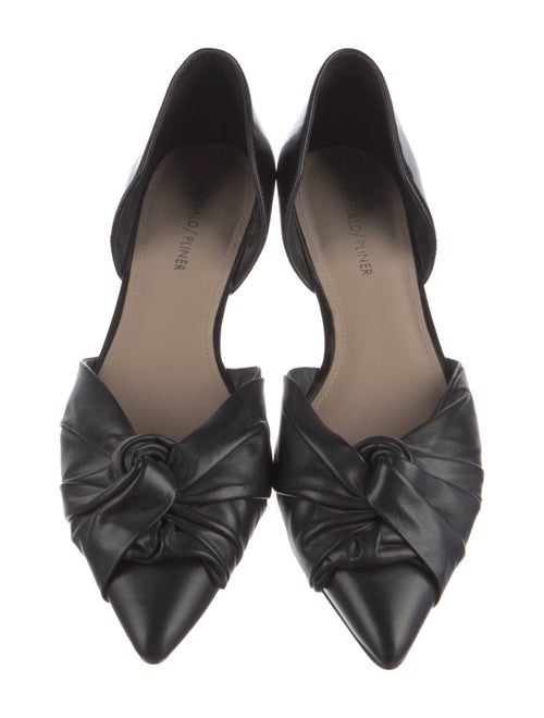 Donald Pliner Leather D'Orsay Flats