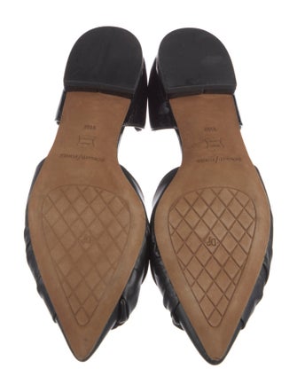 Donald Pliner Leather D'Orsay Flats