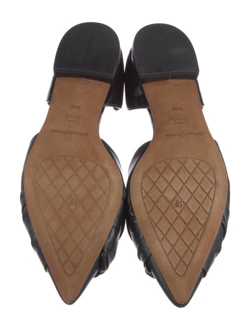 Donald Pliner Leather D'Orsay Flats