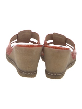 Donald Pliner Leather Slides
