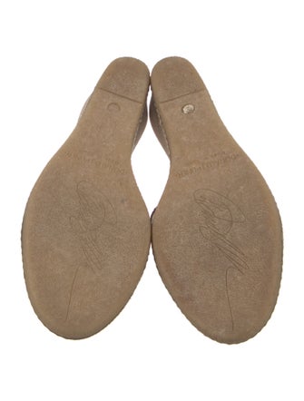 Donald Pliner Leather Slides