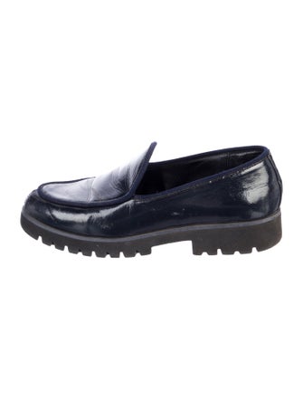 Donald Pliner Patent Leather Loafers