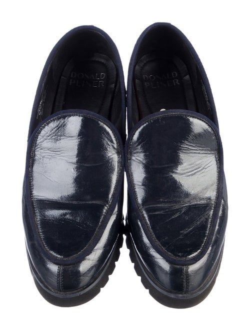 Donald Pliner Patent Leather Loafers