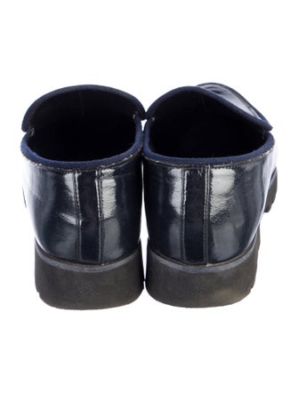 Donald Pliner Patent Leather Loafers
