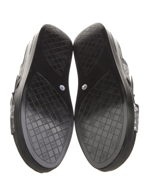 Donald Pliner Leather Slides