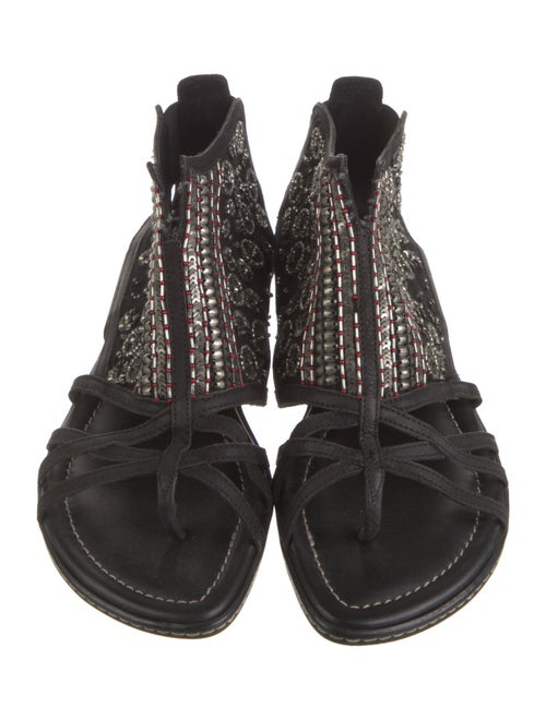 Donald Pliner Leather Gladiator Sandals