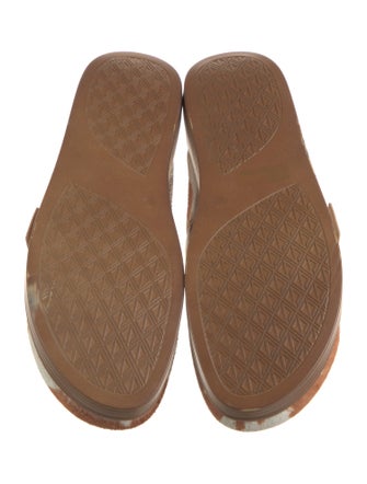 Donald Pliner Ponyhair Animal Print Mules