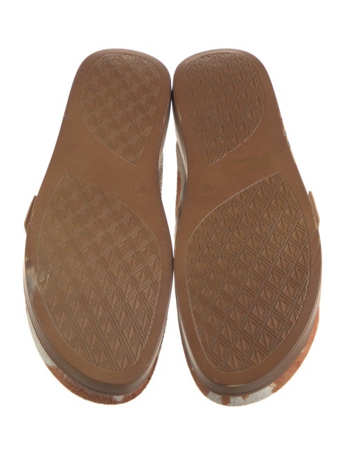 Donald Pliner Ponyhair Animal Print Mules