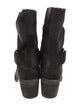 Donald Pliner Suede Moto Boots