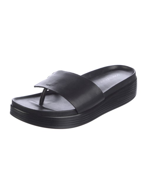 Donald Pliner Leather Slides