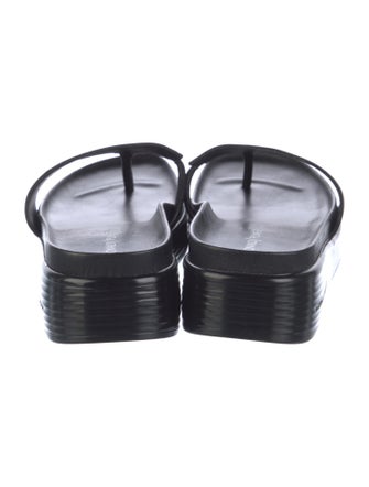 Donald Pliner Leather Slides