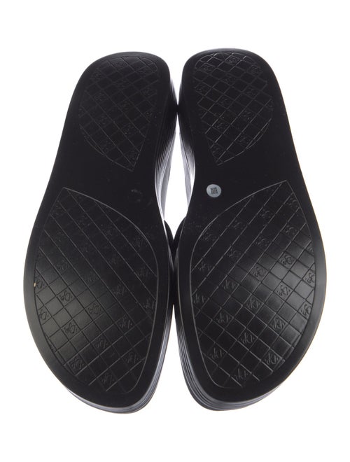 Donald Pliner Leather Slides