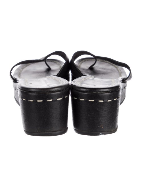 Donald Pliner Leather Slides