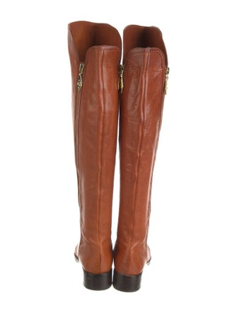 Donald Pliner Leather Riding Boots