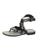 Donald Pliner Ponyhair Printed Sandals