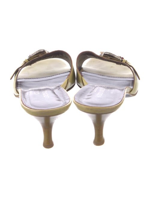 Donald Pliner Leather Slides