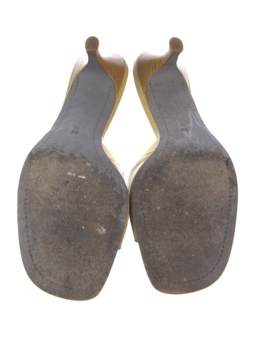 Donald Pliner Leather Slides