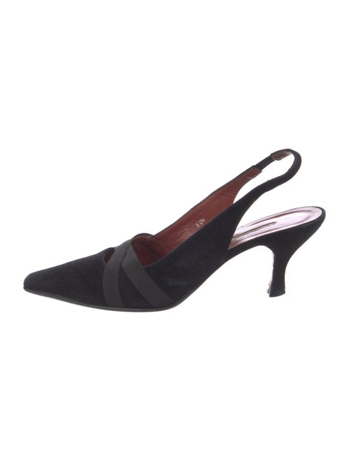 Donald Pliner Suede Slingback Pumps