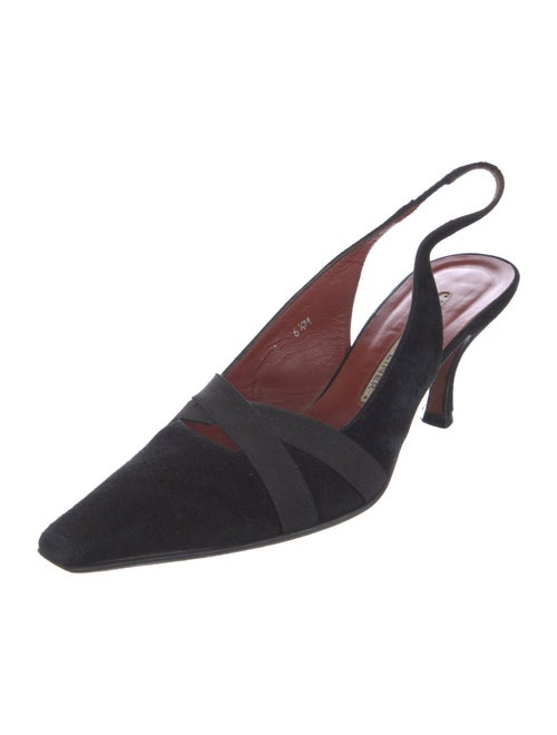 Donald Pliner Suede Slingback Pumps