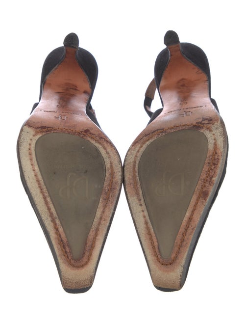 Donald Pliner Suede Slingback Pumps