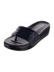 Donald Pliner Leather Slides