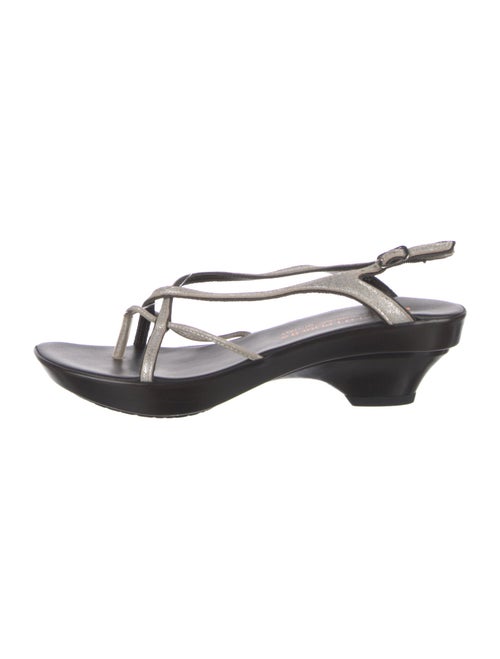 Donald Pliner Leather Slingback Sandals