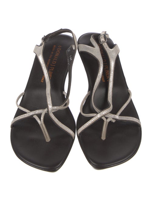 Donald Pliner Leather Slingback Sandals