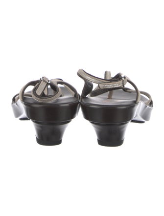 Donald Pliner Leather Slingback Sandals