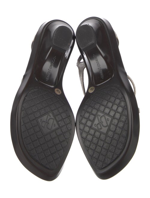 Donald Pliner Leather Slingback Sandals