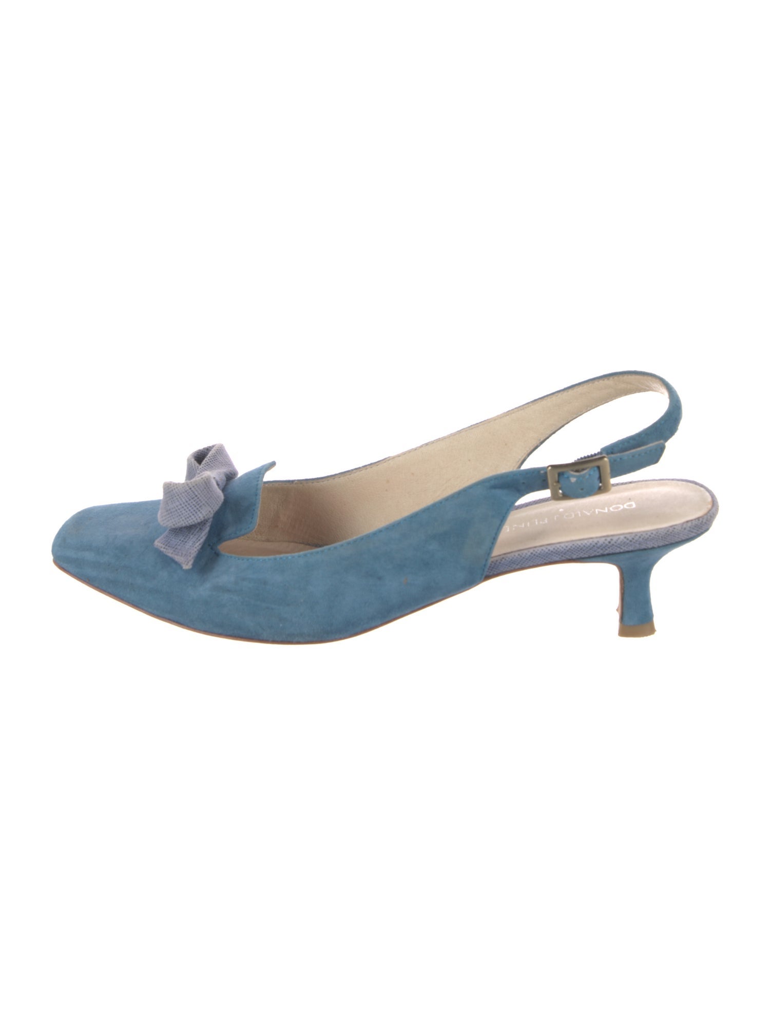Donald Pliner Suede Slingback Pumps