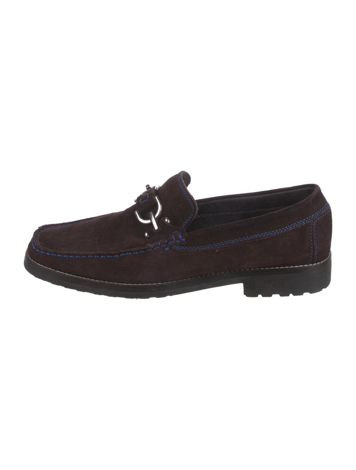 Donald Pliner Suede Dress Loafers