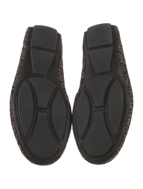 Donald Pliner Ponyhair Animal Print Loafers