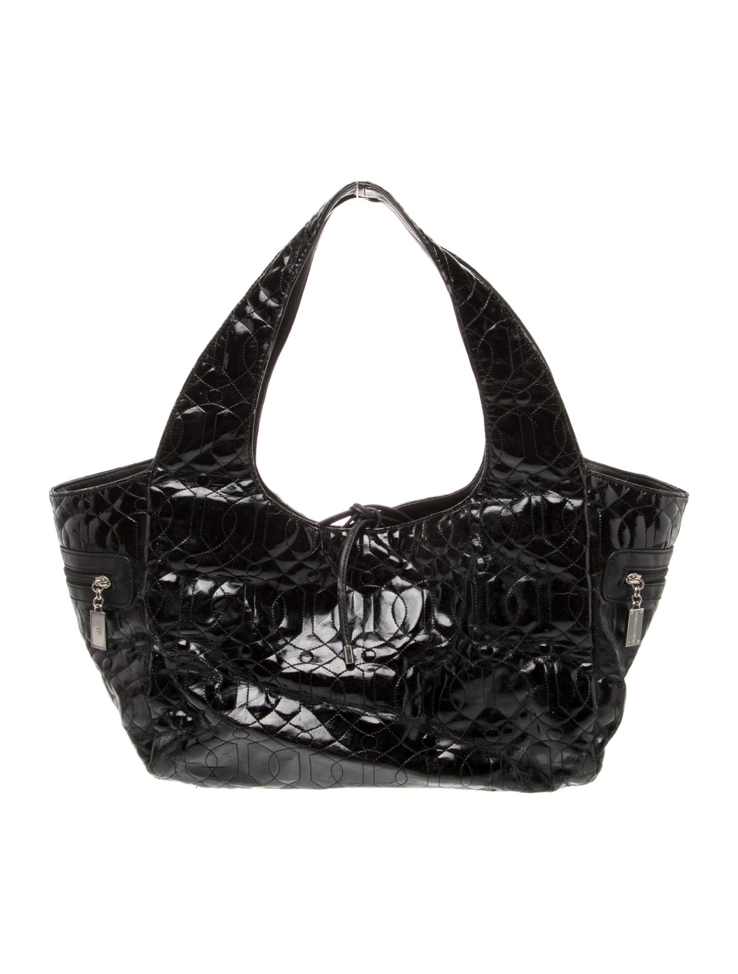 Donald Pliner Patent Leather Belt Bag