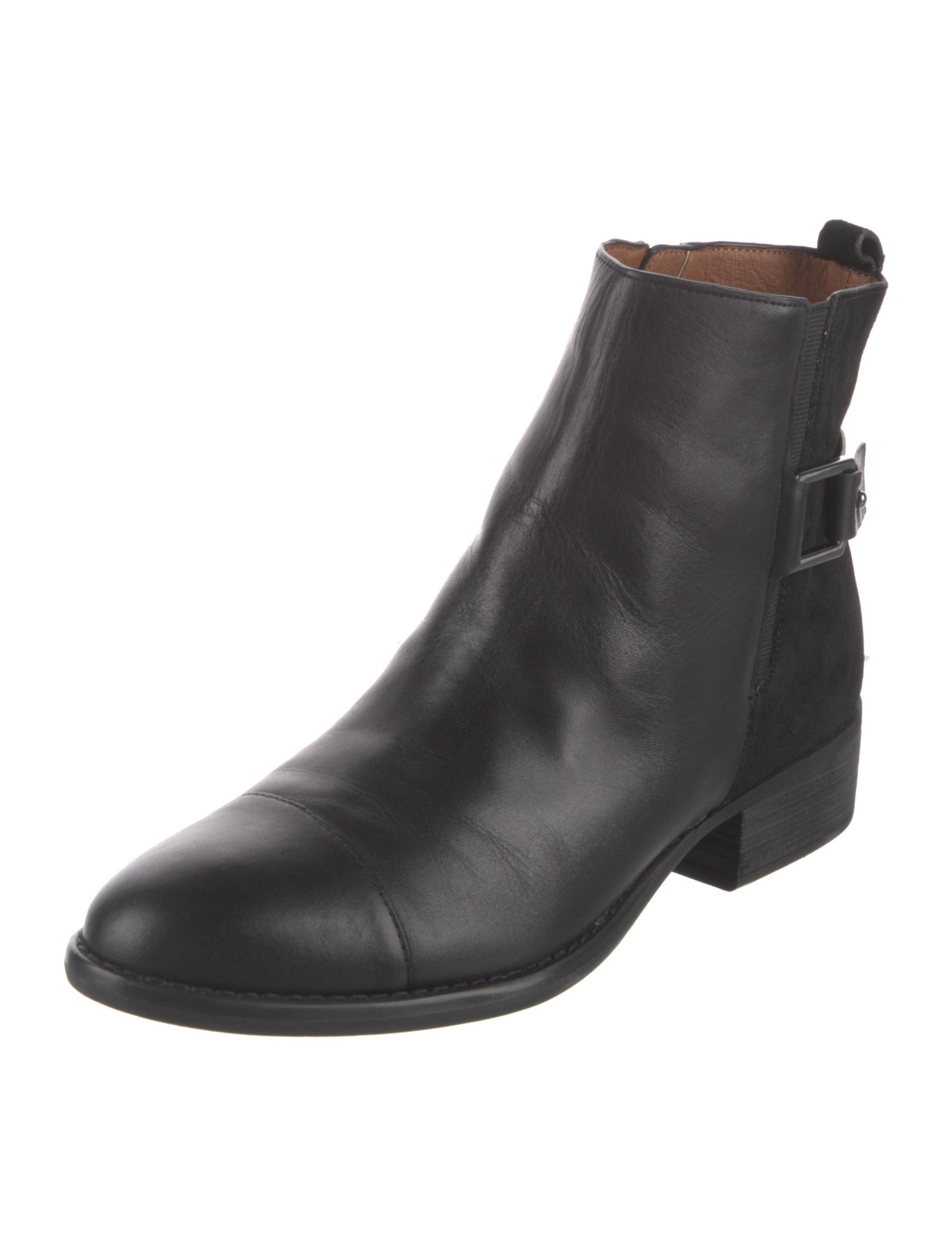 Donald Pliner Leather Chelsea Boots