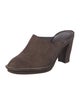 Donald Pliner Suede Mules