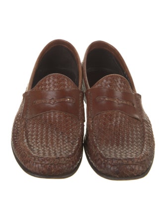 Donald Pliner Leather Monk Straps