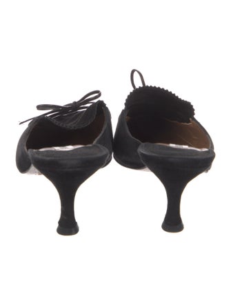 Donald Pliner Suede Mules