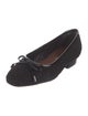 Donald Pliner Embossed Leather Ballet Flats