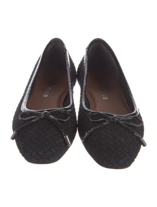 Donald Pliner Embossed Leather Ballet Flats