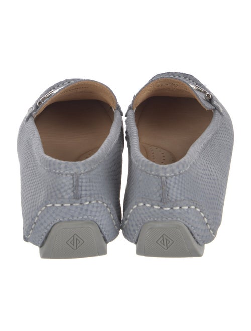 Donald Pliner Leather Animal Print Loafers