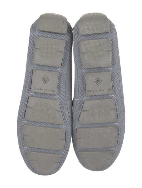 Donald Pliner Leather Animal Print Loafers