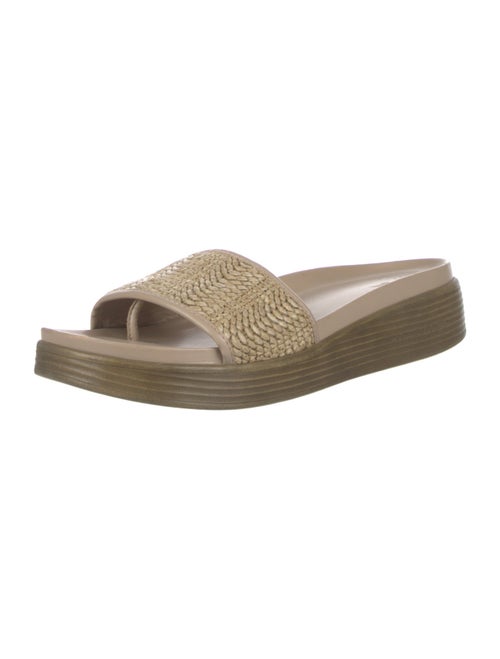 Donald Pliner Straw Slides