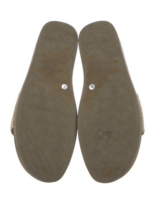 Donald Pliner Straw Slides